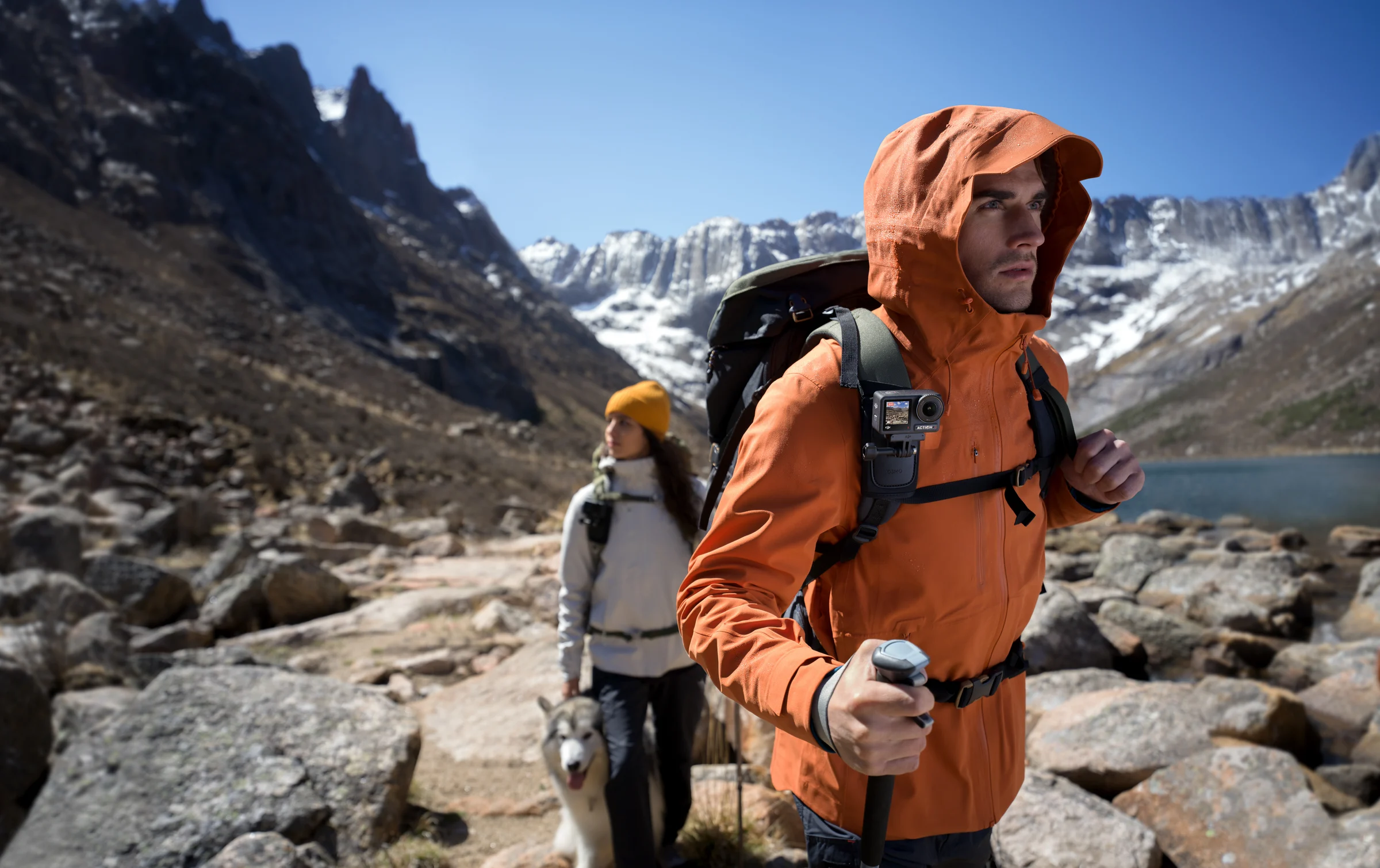 Action outdoor lifestyle